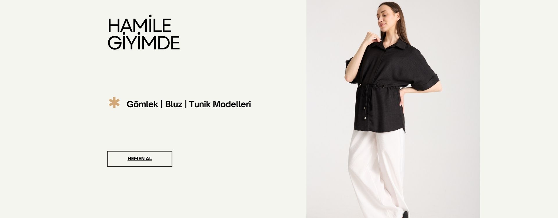 Hamile Giyim Yeni Sezon Bluz-Tunik Modelleri